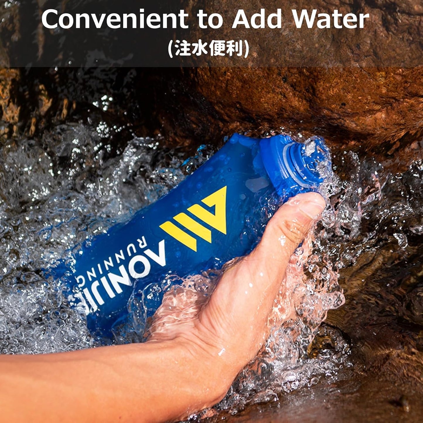 TPU Soft Flask Collapsible Water Bottle 250Ml 420Ml 450Ml 500Ml 610Ml 710Ml Folding Running Hydration Flask Handheld Squeeze for Sports Hiking Cycling Jogging Marathon