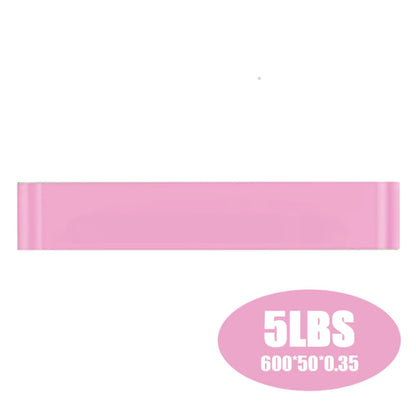 Latex Resistance Bands Fitness Set Rubber Loop Bands Strength Training Workout Expander Gym Equipment Elastic Bands