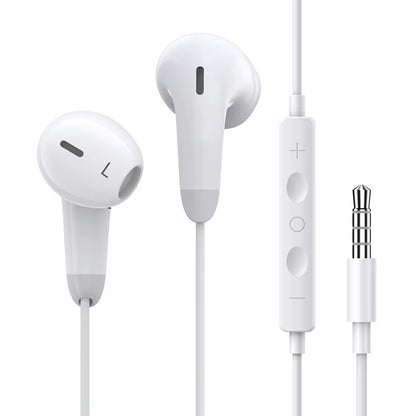 Earphones 3.5Mm In-Ear Wired Headphones Wired Control Sport Headset for Xiaomi Samsung Smartphone with Microphone