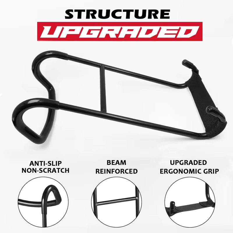 2-Pack Dumbbell Spotter Hooks, 250 Lbs Load Capacity Heavy Duty Dumbbell Hooks for Dumbbell Bench Press, Chest & Shoulder Workou