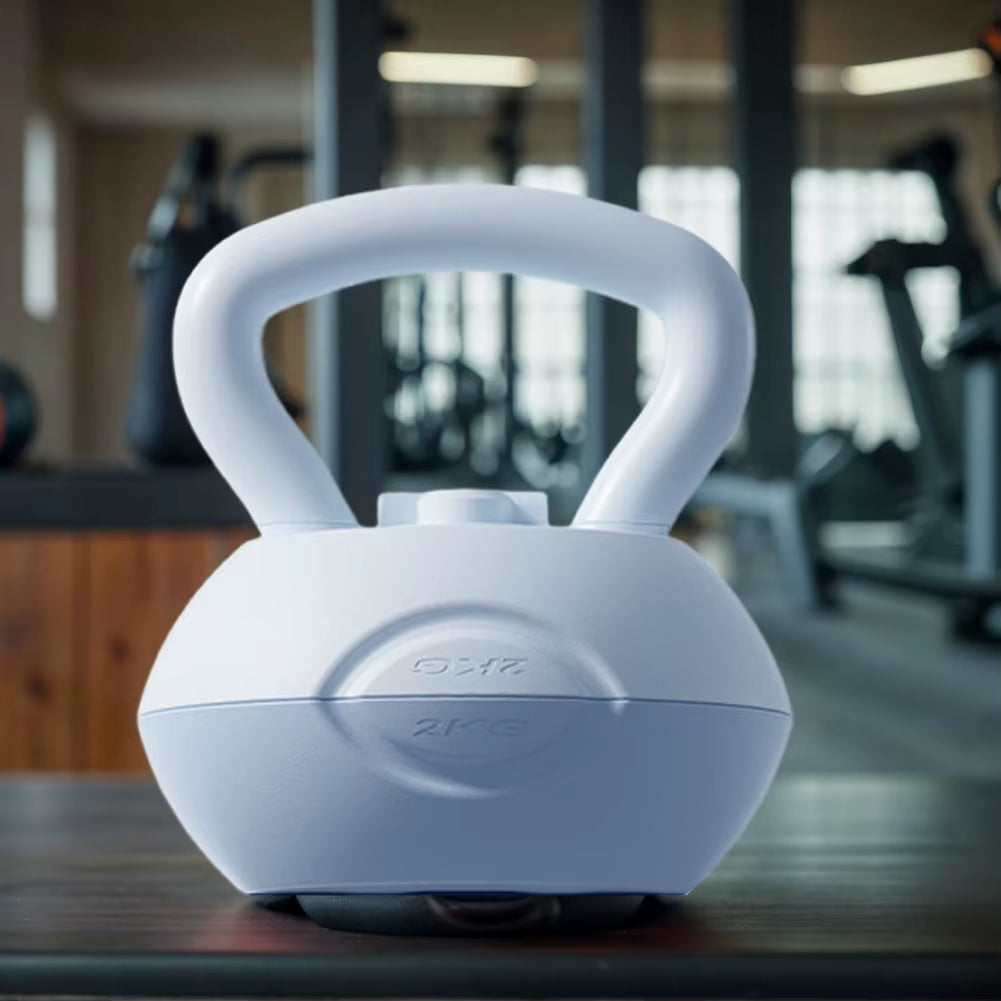 Water-Filled Kettlebell Soft Kettlebell Shock-Proof Kettlebell Weights anti Slip Grip Adjustable Weights for Home Gym Equipment